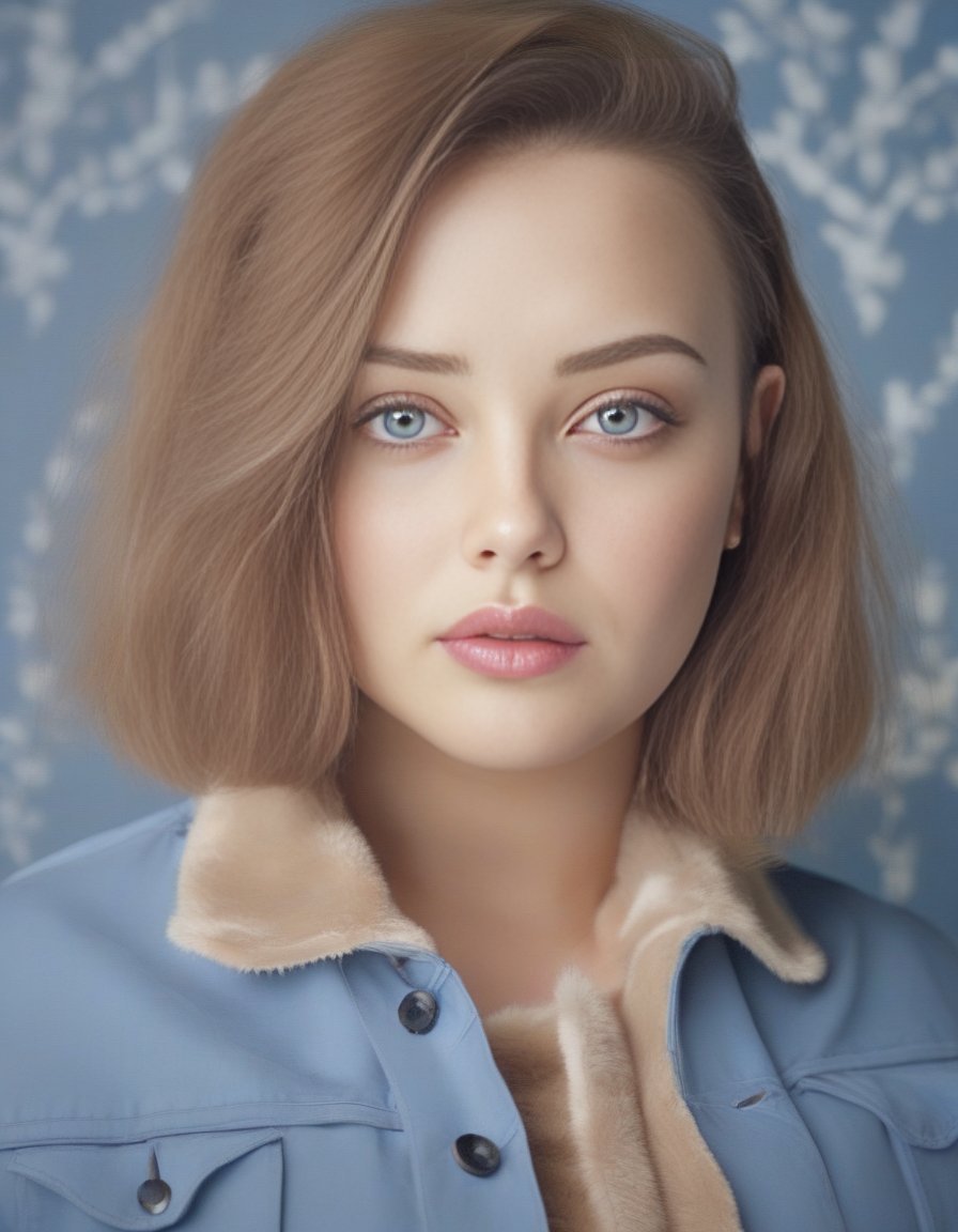 KatherineLangford,<lora:KatherineLangfordSDXL:1>(masterpiece:1.1), (ultra hi res:1.2), picture of a woman, (fur sweater), only latex pants, (blue) eyes, perfect eyes, blond hair, short hair, high quality, highly detailed, (Sharpdetail:1.3), (PhotoGrain:1.5), photorealism, hyperrealism, realistic, real, natural color, warm tone