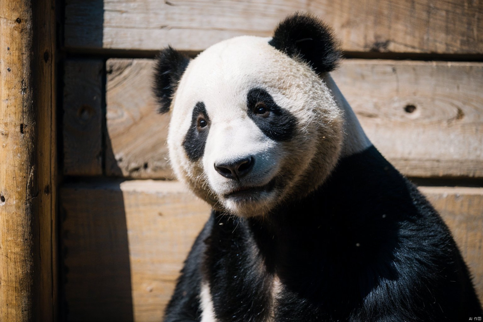  HUBG_Film_Texture, hyperrealism,
photograph of a beautiful panda,