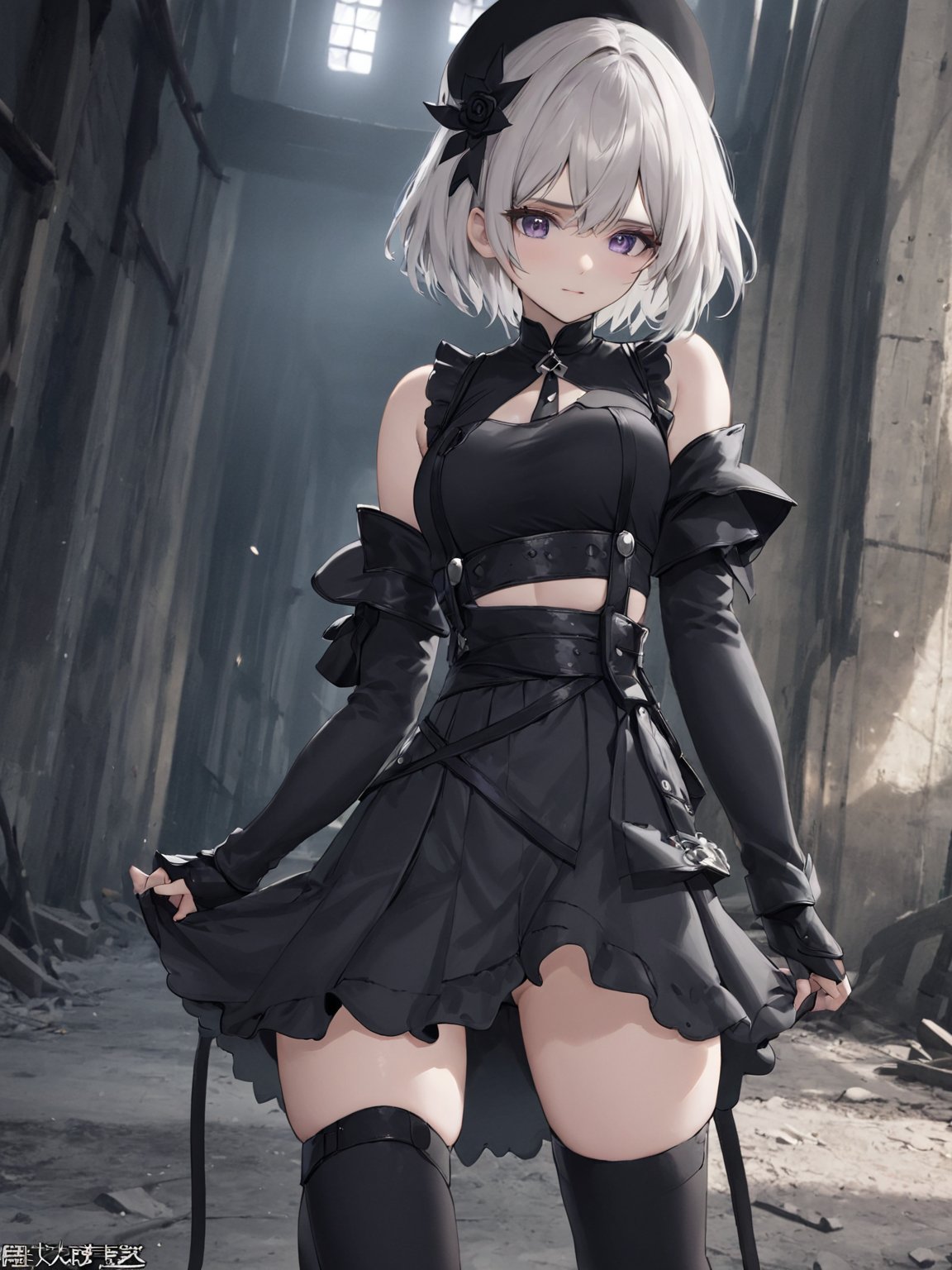 //Quality,
(masterpiece), (best quality), 8k
,//Character,
1girl, solo, cowboy_shot, yorha no. 2 type b (cosplay)
,//Fashion,
,//Background,
,//Others,
