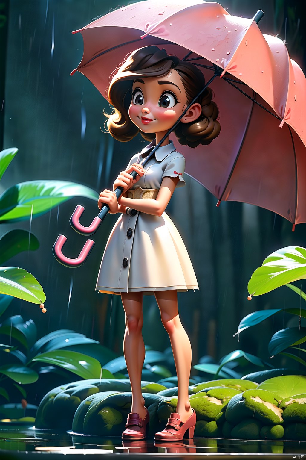  1girl  beach umbrella  black umbrella  blue umbrella  blurry  blurry background  blurry foreground  brown eyes  brown hair  depth of field  dog  flower  frog  hair flower  holding  holding umbrella  hydrangea  karakasa obake  leaf  leaf umbrella  motion blur  oil-paper umbrella  outdoors  parasol  pink flower  pink umbrella  puddle  purple umbrella  rain  raincoat  red umbrella  rubber boots  shared umbrella  smile  snail  special feeling \(meme\)  tatara kogasa  teruterubouzu  transparent  transparent umbrella  umbrella  water drop  wet  white umbrella  yellow footwear  yellow raincoat 