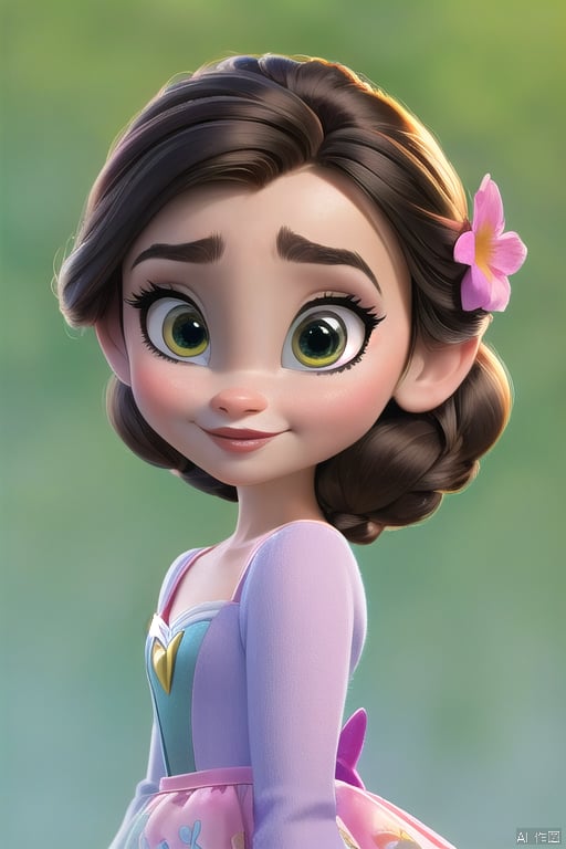 disney, 1girl, solo, flowers,<lora:EMS-266881-EMS:1.000000>