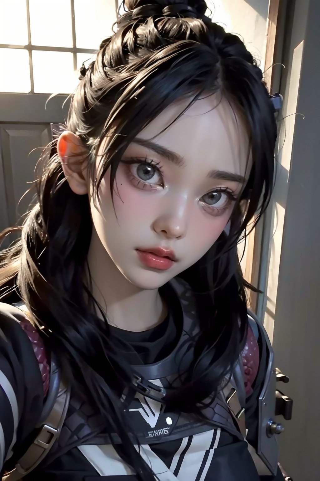 (masterpiece), best quality, 1girl, wraith (apex legends)