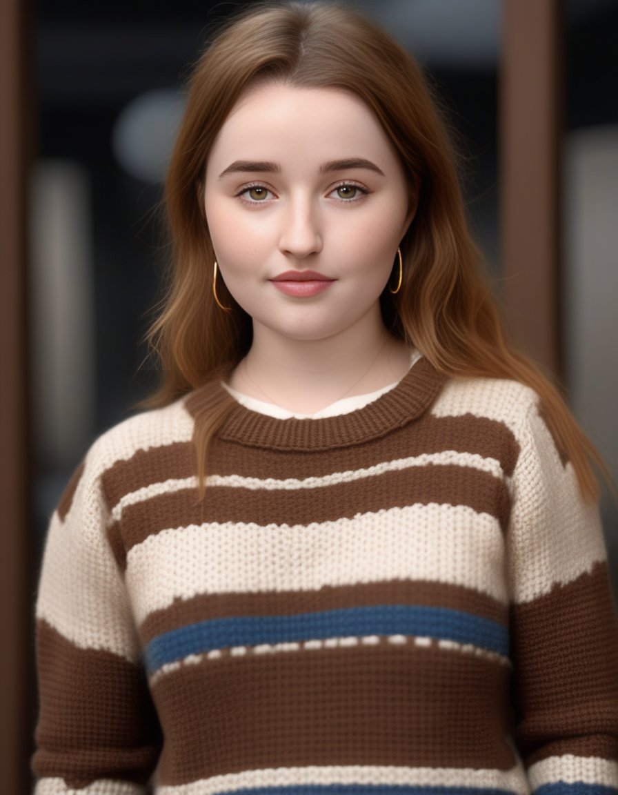 KaitlynDever,<lora:KaitlynDeverSDXL:1>,masterpiece,beautiful,extremely detailed,(ultra high res),(8k UHD best quality), (realistic, photo-realistic:1.37), depth_of,field, blurry_background, photo_inset,Dramatic lighting,reference_inset,photo_background,brown_eyes,photorealistic,looking_at_viewer,1girl,shiny skin,detailed skin,(((sweater)))