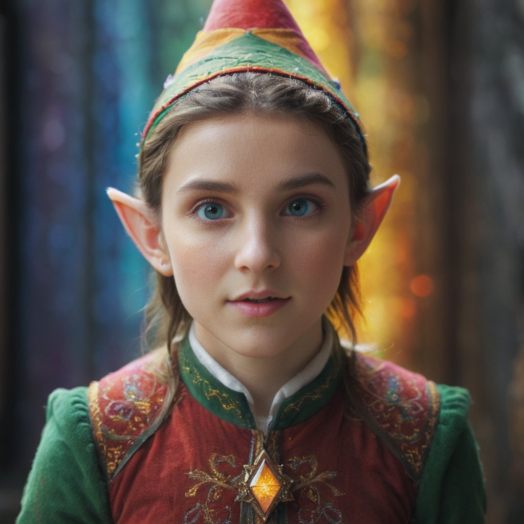 an elf, sharp focus, intricate, elegant, highly detailed, colorful, epic light, cinematic background, dynamic composition, joyful, stunning, symmetry, illuminated, deep colors, inspired,, amazing, lucid, complex, glowing, very inspirational, color, winning, perfect, beautiful, pure, pretty, attractive, full, creative, passionate, cheerful, thought, ambient