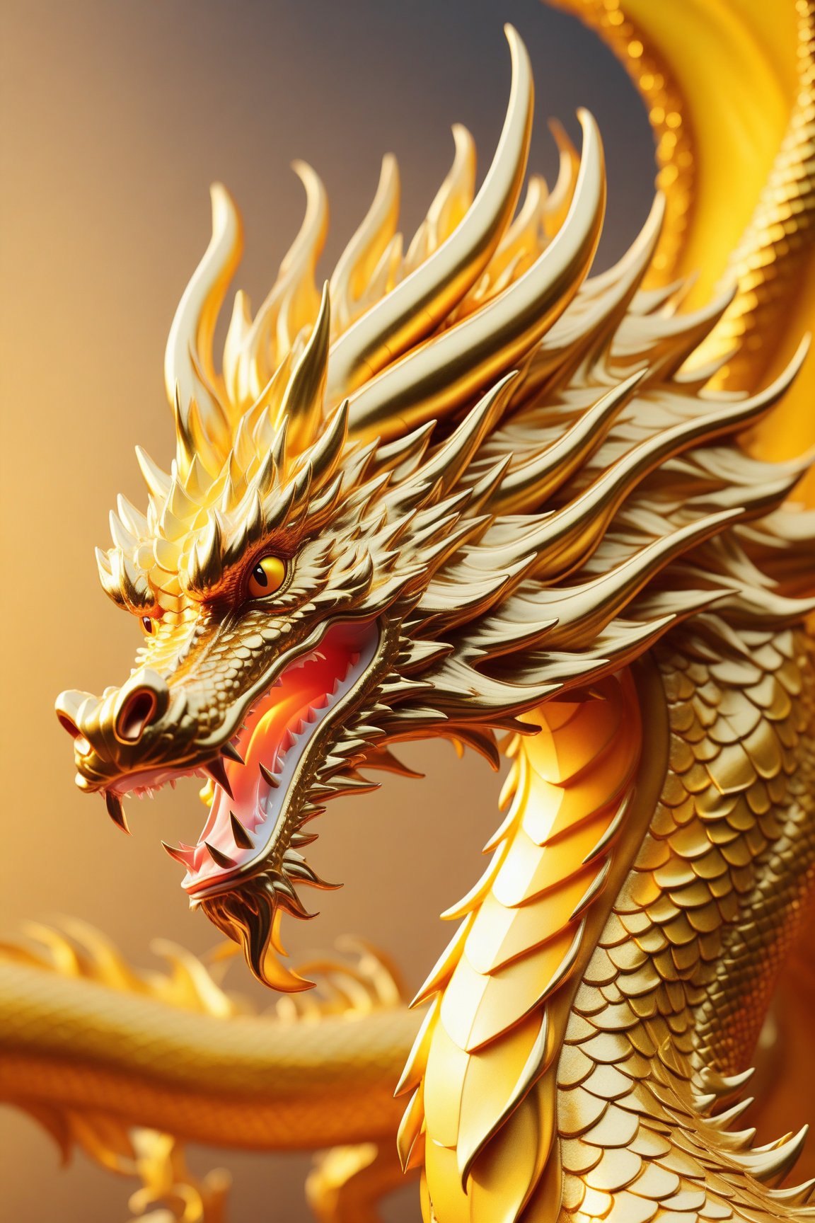 A smooth Chinese golden dragon,  flaming dragon snake,  dragon oil painting,  Chinese dragon,  perfect smooth body lines,  golden dragon,  flaming dragon,  majestic Chinese dragon,  phoenix dragon,  Chinese dragon concept art,  dragon art,  dragon god,  dragon on a yellow background,  ultra high definition,  realistic,  rich in detail,  perfect UHD image quality,  neon colors,  ultra fine edges,  incredible,  perfect golden ratio compositions,  magical fine technological lines,  cinematic,  high definition,  fine light and shadow,  high detail,  3D rendering,<lora:EMS-24184-EMS:1.400000>,<lora:EMS-22494-EMS:1.500000>,<lora:EMS-20443-EMS:1.600000>