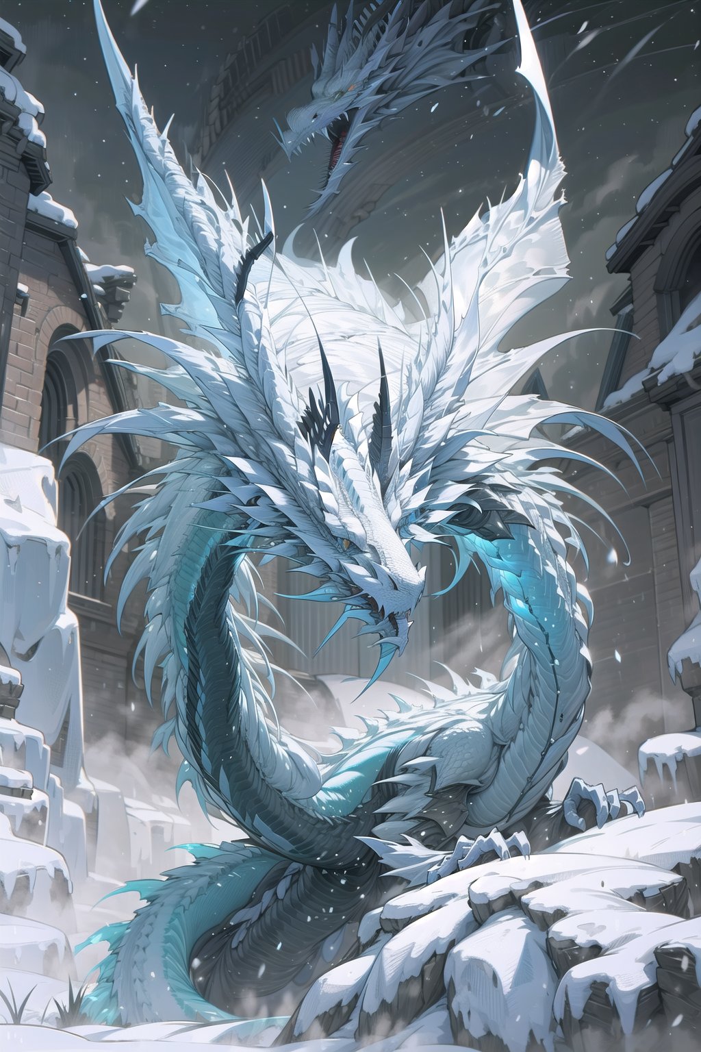 white dragon