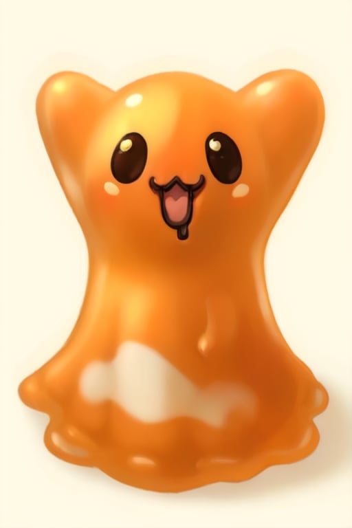 masterpiece, best quality, 3d, simple white background, 

scp999, slime, slime boy, orange, dot eyes, black eyes, cute, sweet, happy, scp999