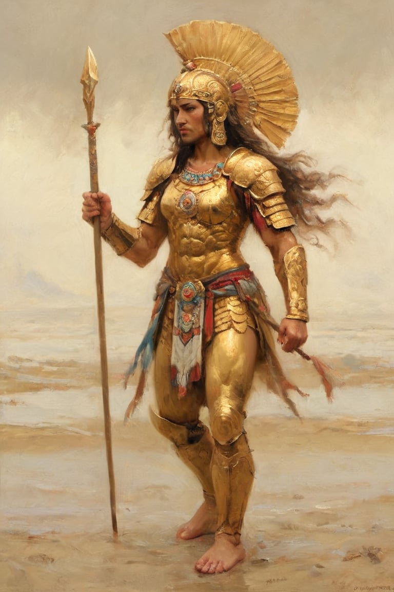 Warrior golden