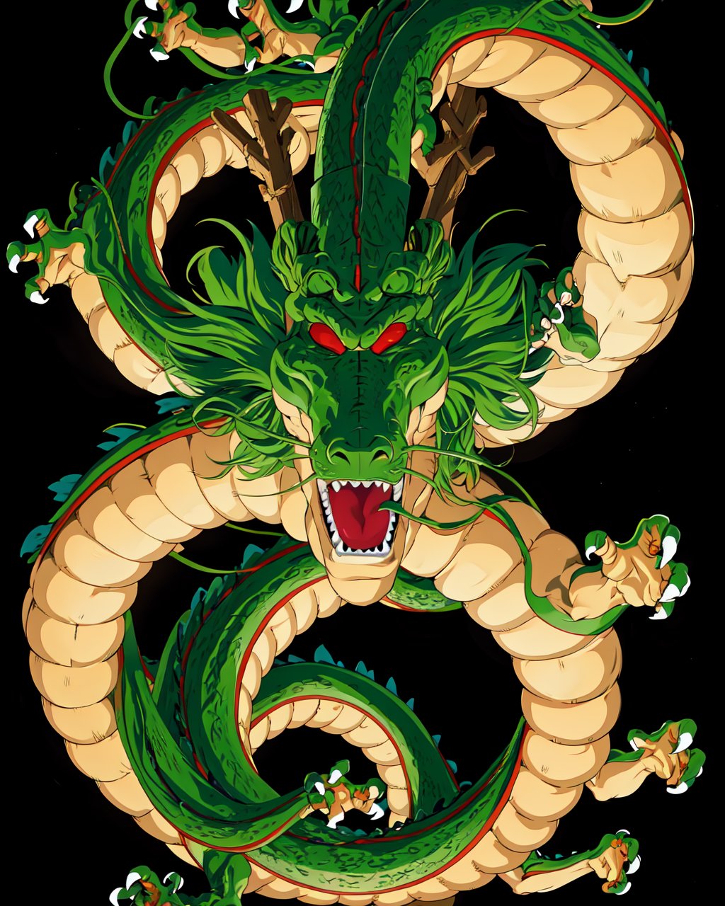 shenlong, dragon, 