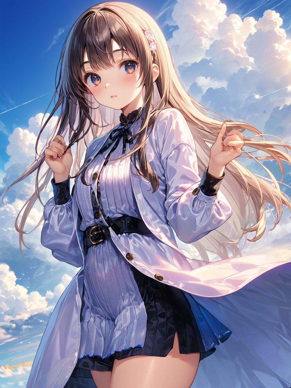 //Quality,
photo r3al, detailmaster2, masterpiece, photorealistic, 8k, 8k UHD, best quality, ultra realistic, ultra detailed, hyperdetailed photography, real photo
,//Character,
1girl, solo
,//Fashion,
,//Background,
sky
,//Others,
,AsanagiStyle,GyokaiOnonoimokoStyle