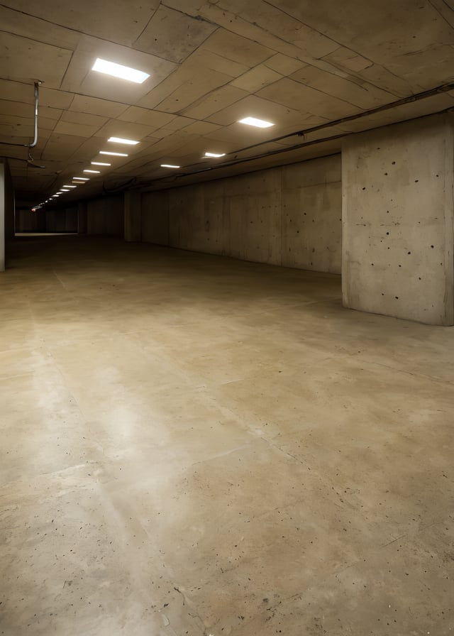 <lora:D1s-Backroom:0.62>, backroom, liminal space, uploaded artstation, ,Level-1,Habitable Zone,inside,parking area,car parking,pillar,large space,dark,fluorescent light,concrete wall,concrete floor,BREAK, , stairs , door , fog,(photorealistic), [sharp focus], (HDR), (8k), (gigapixel), (masterpiece)