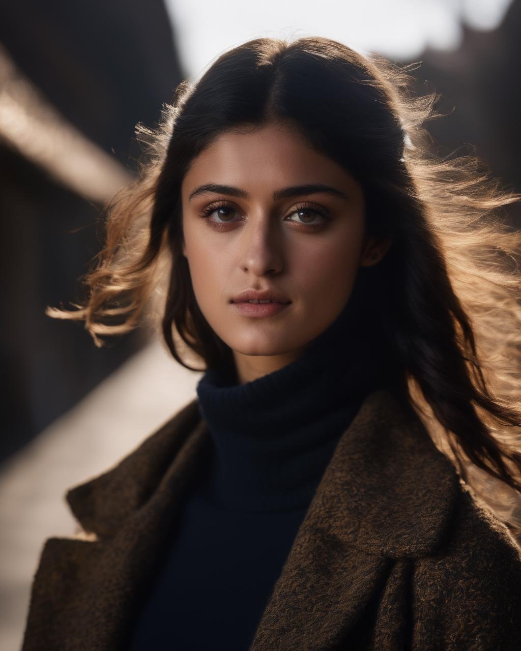 anya_chalotra, <lora:AnyaChalotraXL:1>,a professional portrait, long messy hair, warm turtleneck, model, simple background, (masterpiece, best quality, ultra-detailed, best shadow), high contrast, (best illumination), ((cinematic light)), colorful, hyper detail, dramatic light, intricate details, (1 girl, solo) , ultra detailed artistic photography, dreamy, backlit, shadows, ultra high definition, 8k, ultra sharp focus, ultra high quality model, soft lighting, film photography, analogue photography, hyperrealism,