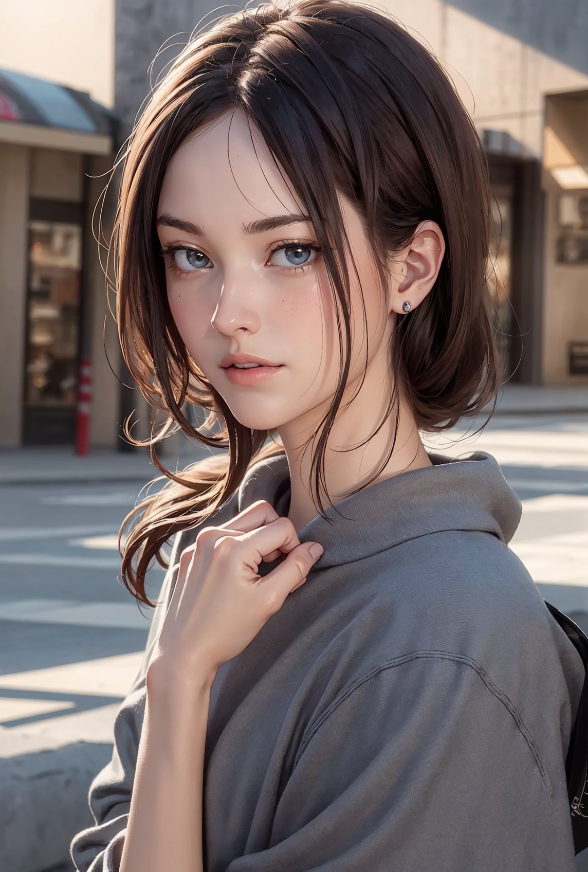 (beautiful girl ,photorealistic