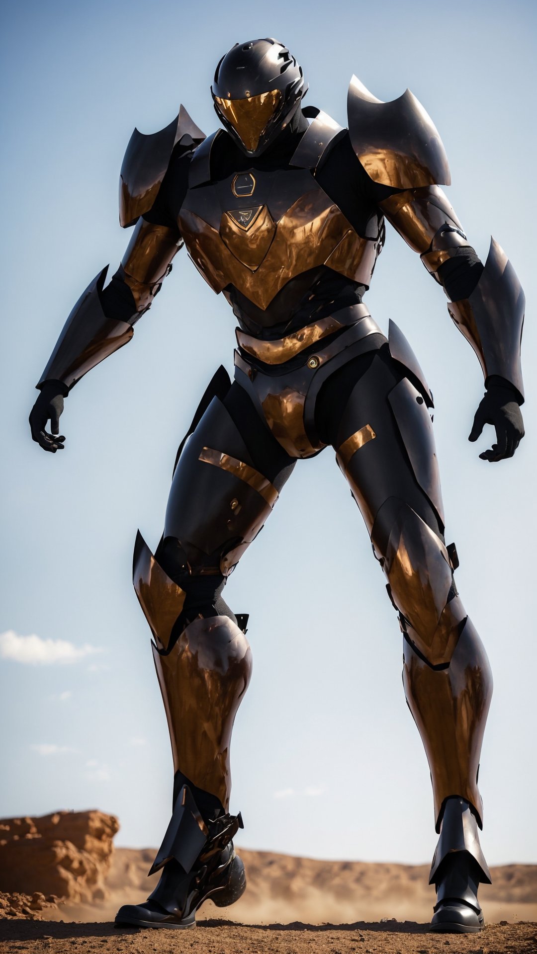1boy, solo, full body, 19yo, male focus, handsome, masculine,  dynamic pose,  armor,  hyper realistic,  absurdres,  masterpiece, simple background, cyber_armor,photorealistic