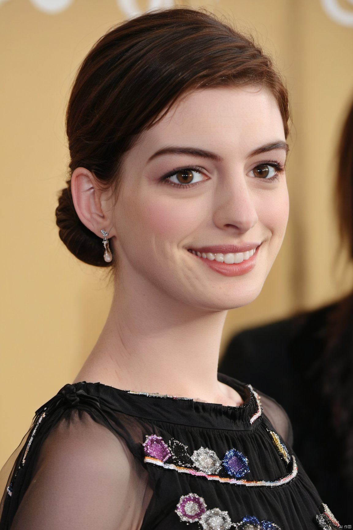 1girl ,Anne Hathaway