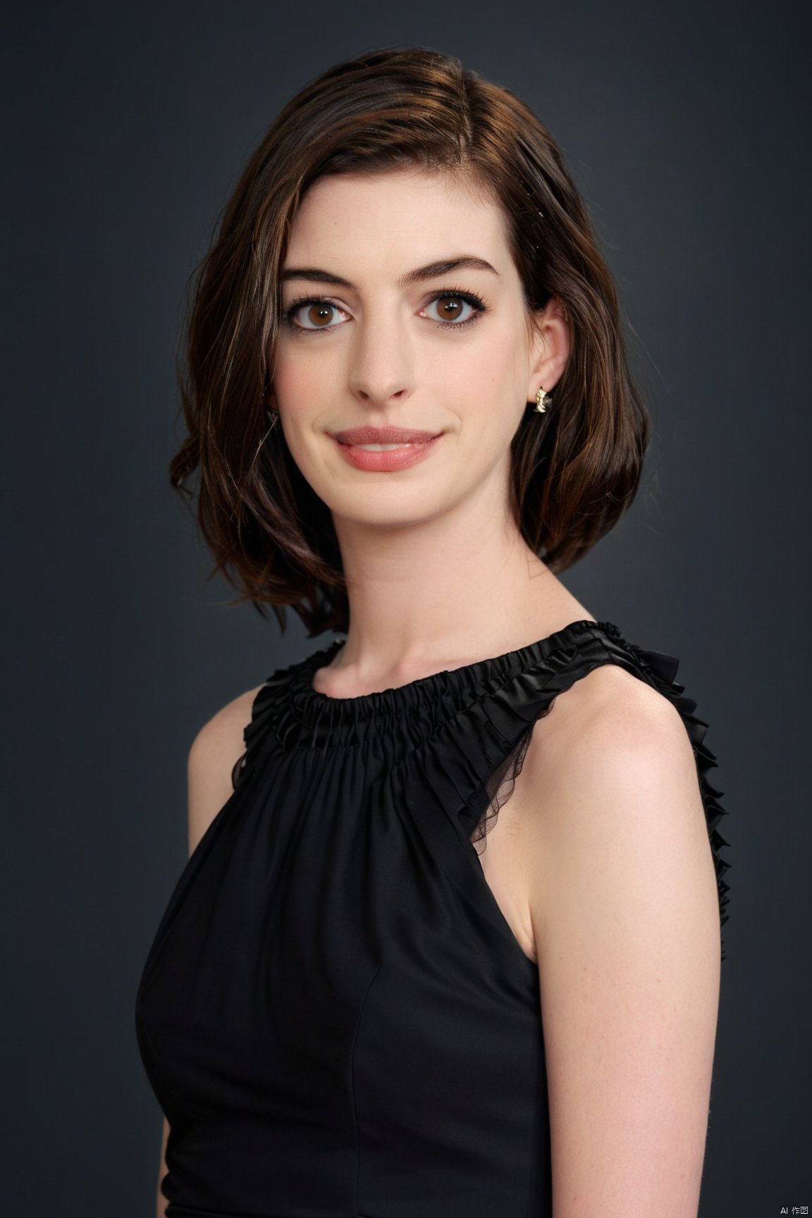 1girl ,Anne Hathaway