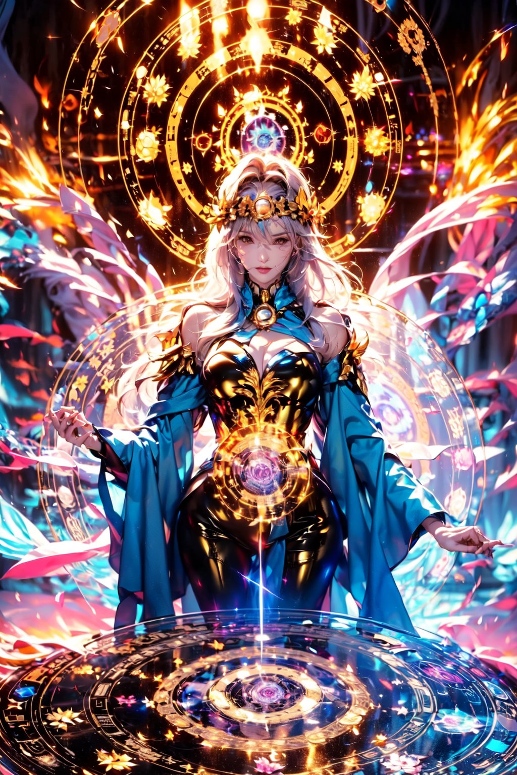 goddess,  holy light magic circle,<lora:EMS-288118-EMS:1.000000>