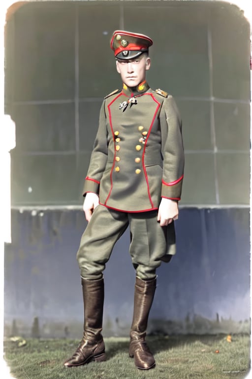 man in WWI uniform