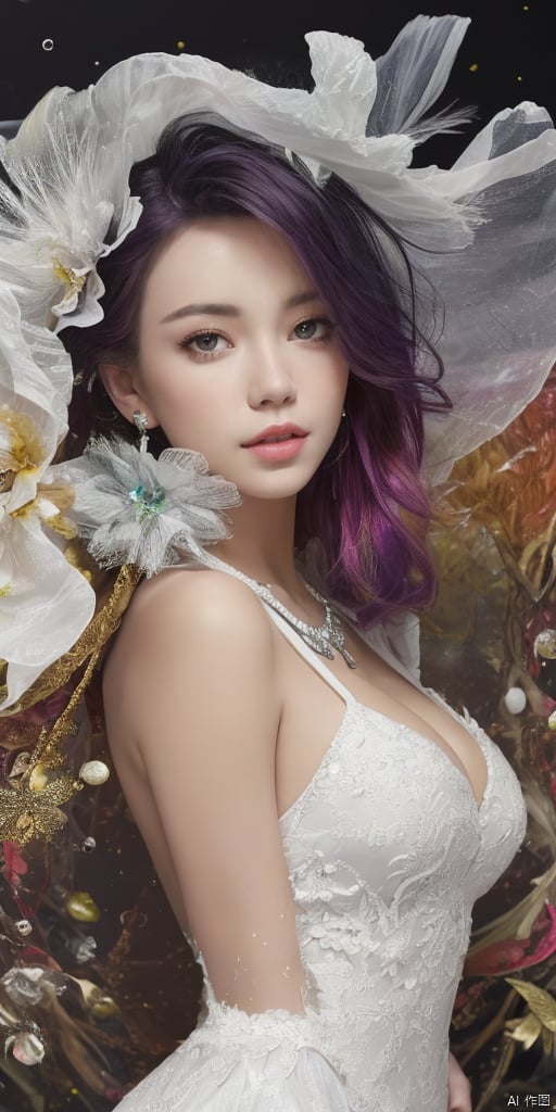  (1girl:1.2),Chinese girls,stars in the eyes,(pure girl:1.1),(white dress:1.1),(full body:0.6),There are many scattered luminous petals,bubble,contour deepening,(white_background:1.1),cinematic angle,,underwater,adhesion,green long upper shan, 21yo girl,jewelry, earrings,lips, makeup, portrait, eyeshadow, realistic, nose,{{best quality}}, {{masterpiece}}, {{ultra-detailed}}, {illustration}, {detailed light}, {an extremely delicate and beautiful}, a girl, {beautiful detailed eyes}, stars in the eyes, messy floating hair, colored inner hair, Starry sky adorns hair, depth of field, large breasts,cleavage,blurry, no humans, traditional media, gem, crystal, still life, Dance,movements, All the Colours of the Rainbow,zj,
simple background, shiny, blurry, no humans, depth of field, black background, gem, crystal, realistic, red gemstone, still life,
, jewels
 1girl,Fairyland Collection Dark Fairy Witch Spirit Forest with Magic Ball On Crystal Stone Figurine,