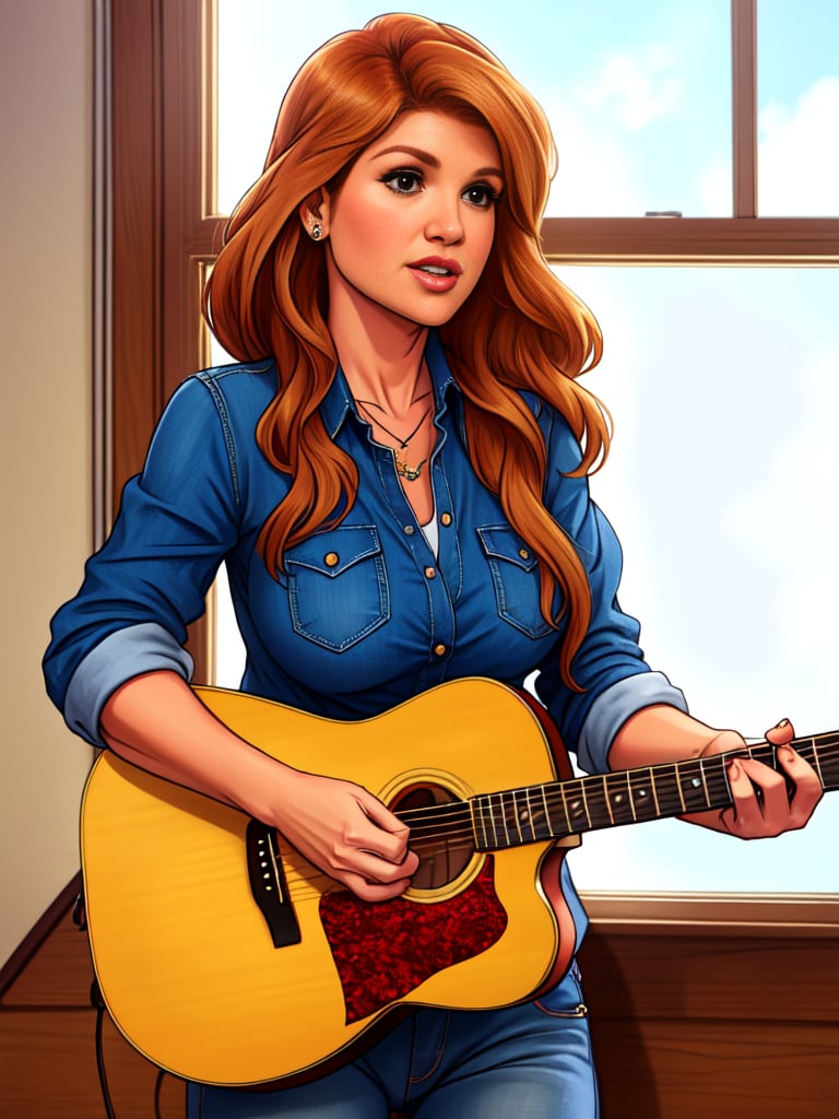 connie britton is a country music star, 