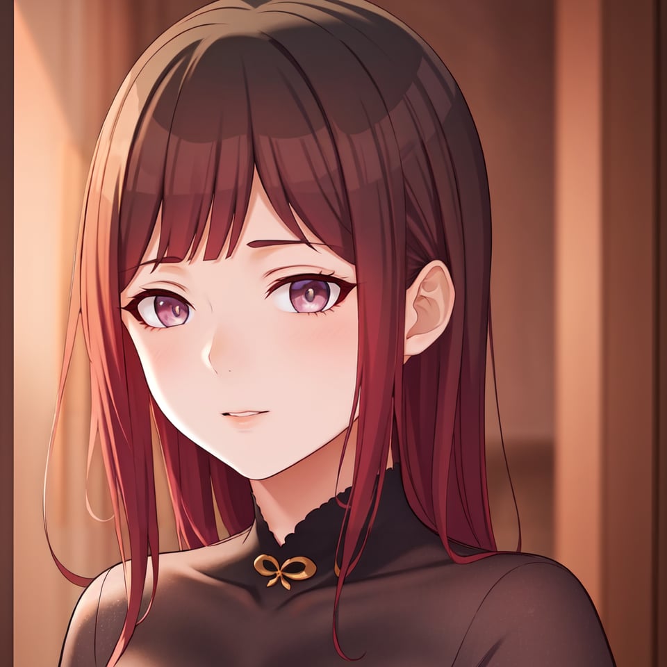 (masterpiece), best quality, high resolution, highly detailed, 1girl,
solo,
long hair,
looking at viewer,
blush,
bangs,
brown hair,
black hair,
brown eyes,
closed mouth,
lips,

,waifu2