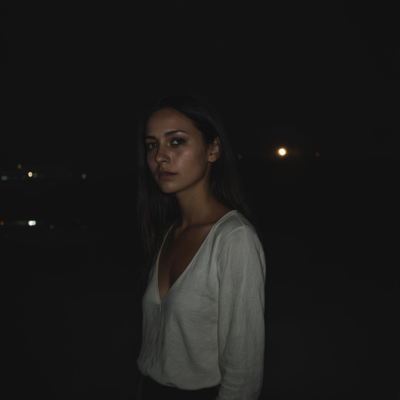 a very dark photo of a woman,  night,<lora:EMS-294151-EMS:0.150000>