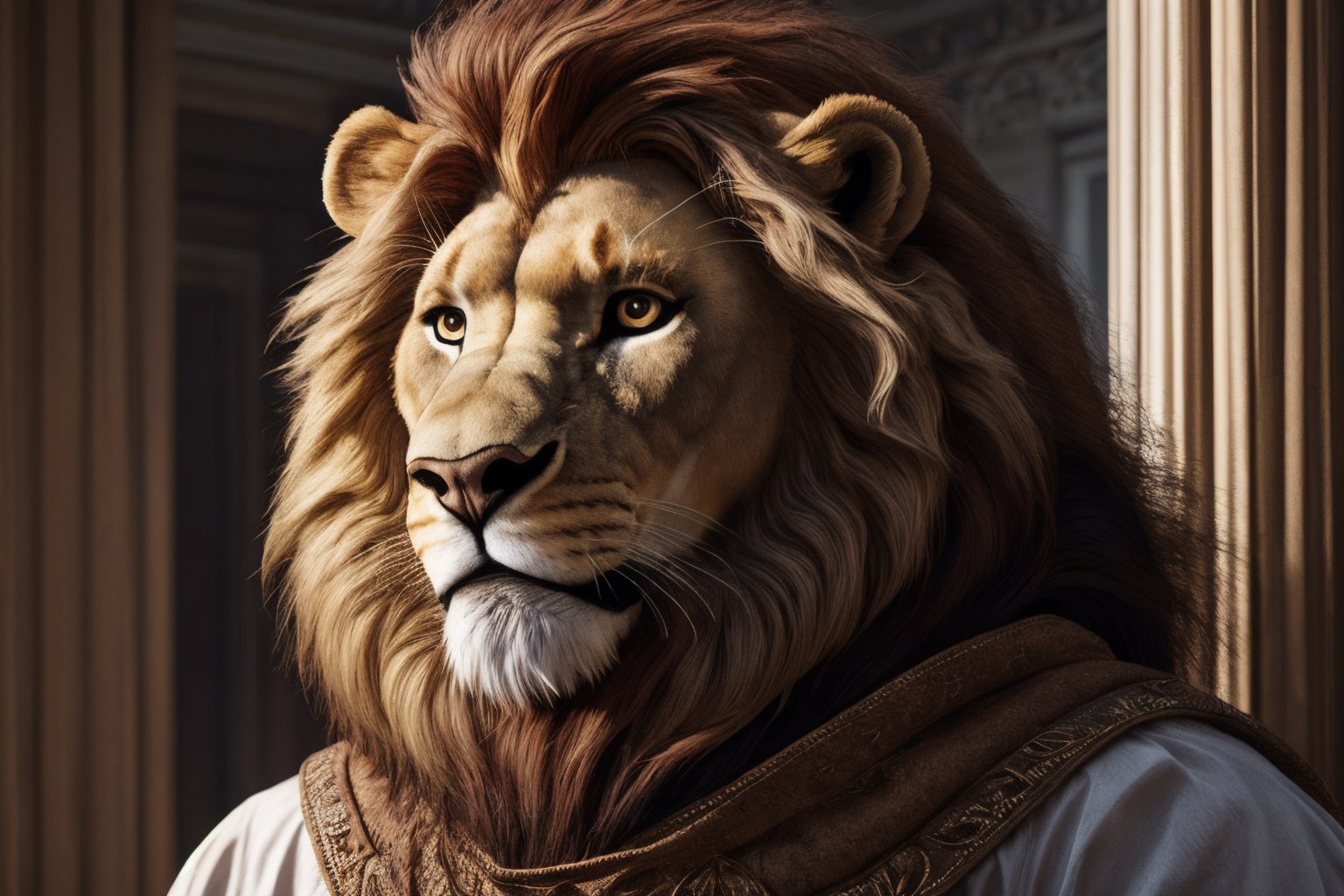 Lion, anthro, intricate_detailed