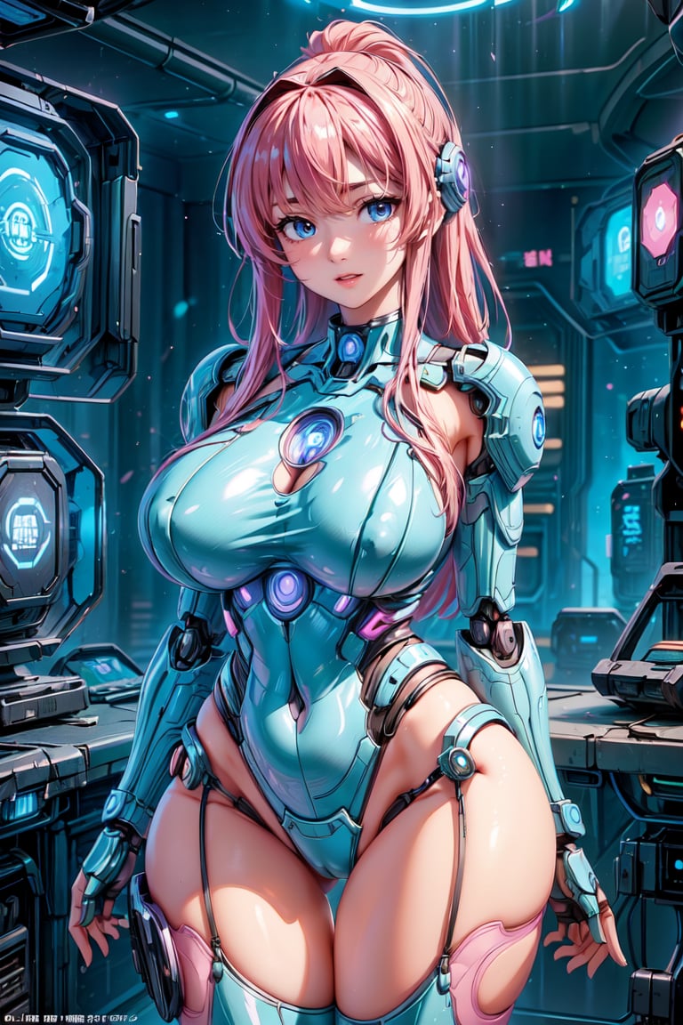 (Cowboy Shot:1.5), (1girl), solo, perfect figure, Pink hair, long hair, delicate face, Bikini Mecha, Cyberpunk scene, (Mecha Anime Figurine:1.5), (Depth of field:1.2),
(Masterpiece, Best Quality, 8k:1.2), (Ultra-Detailed, Highres, Extremely Detailed, Absurdres, Incredibly Absurdres, Huge Filesize:1.1), (Cyberpunk Style:1.3), By Futurevolab, Neon Lights, Futuristic Cityscape, High-Tech Ambiance. ,Mecha,Mecha Anime Figurine