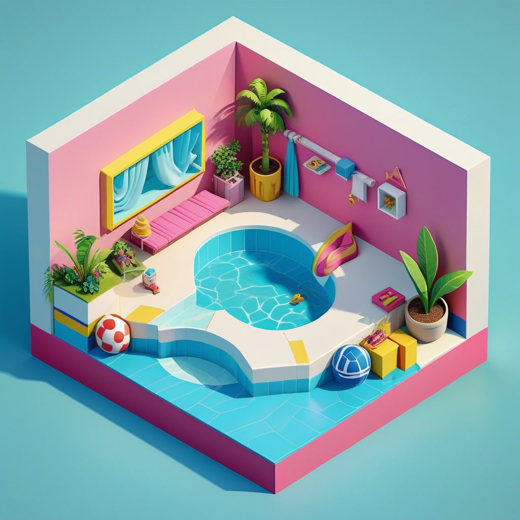 3d isometric