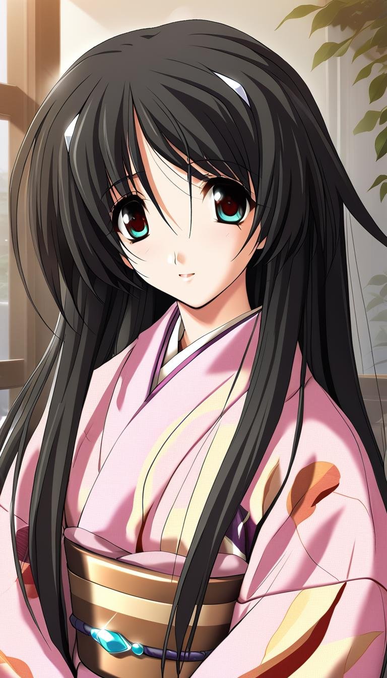 1girl,Misasagi Inori, hairclip, pink yukata,obi,masterpiece,solo, best quality, game cg,(illustration:1.2),(extremely fine and beautiful),(perfect details),(unity CG 8K wallpaper:1.05),(ray tracing),(beautiful and clear background:1.25),(depth of field:0.6). (detailed beautiful eyes:1.2),(beautiful face:1.2),(hair blowing with the wind:1.1),<lora:inori:1>