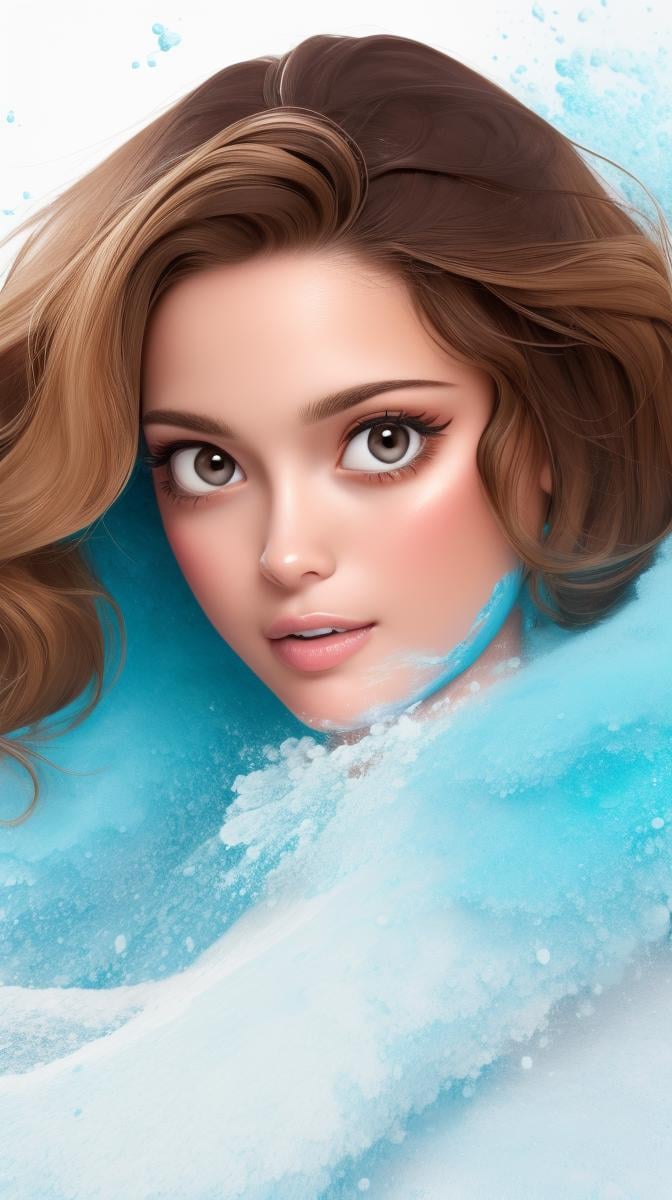 <lora:Sexy-Greek:1>  brown wavy hair,  brown eyes, white powder and blue powder splashes on background, high quality photography, <lora:powder_v1.0:1>