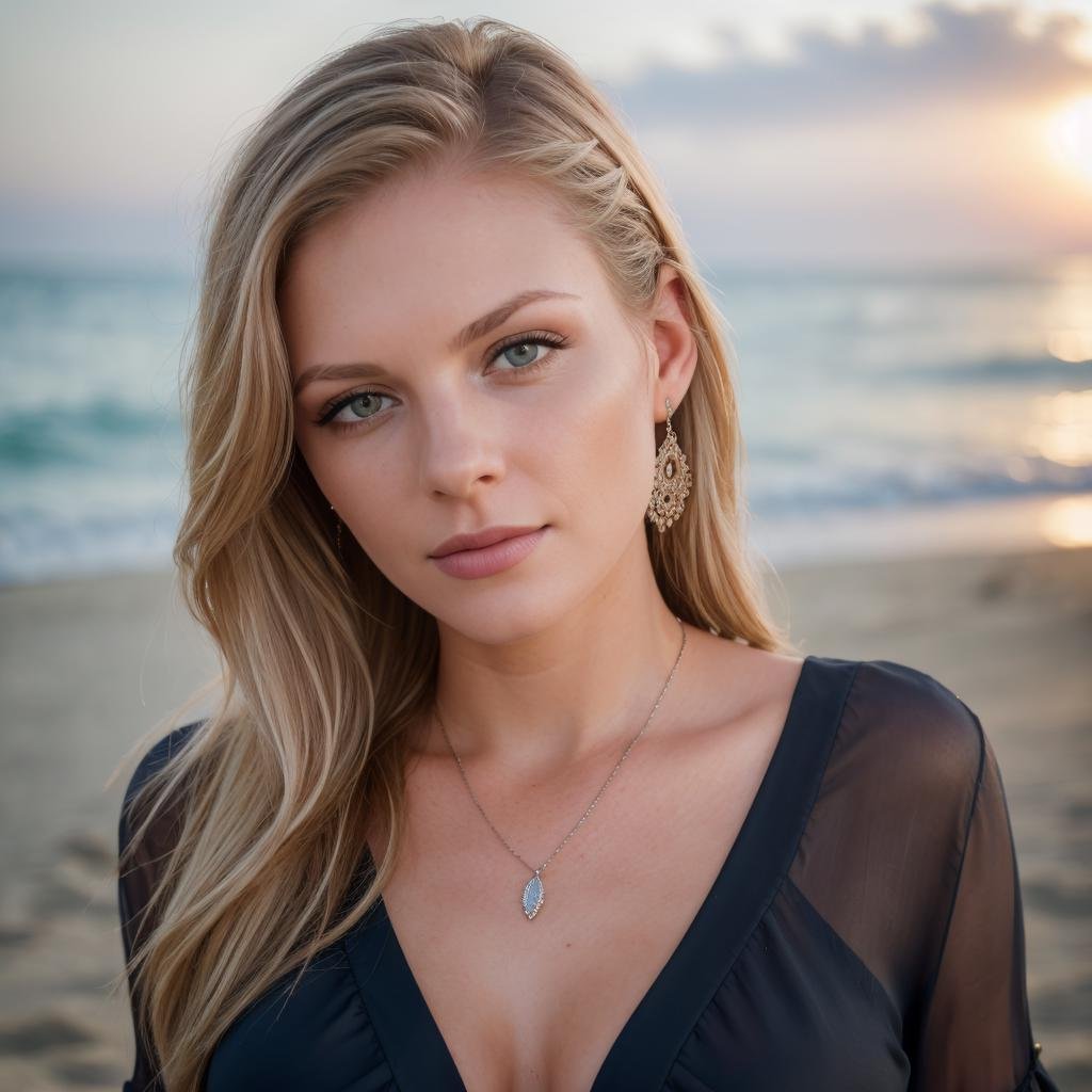 <lora:()Ashlynn Spektre:1> Ashlynn_Spektre, closeup headshot, a gorgeous woman, on a (beach:1.2), wearing a (thin blouse:1.2), (8k, RAW photo, best quality, depth of field, ultra high res:1.2), (absurdres, intricate, photorealistic, masterpiece, ultra-detailed)