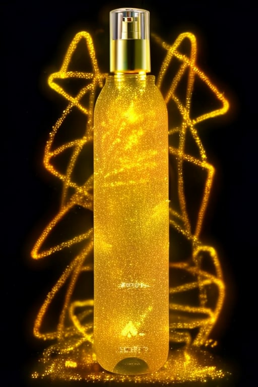 Beautiful glass, glod ssence, gold light, glow, skincare, glass bottle, clear glass bottle