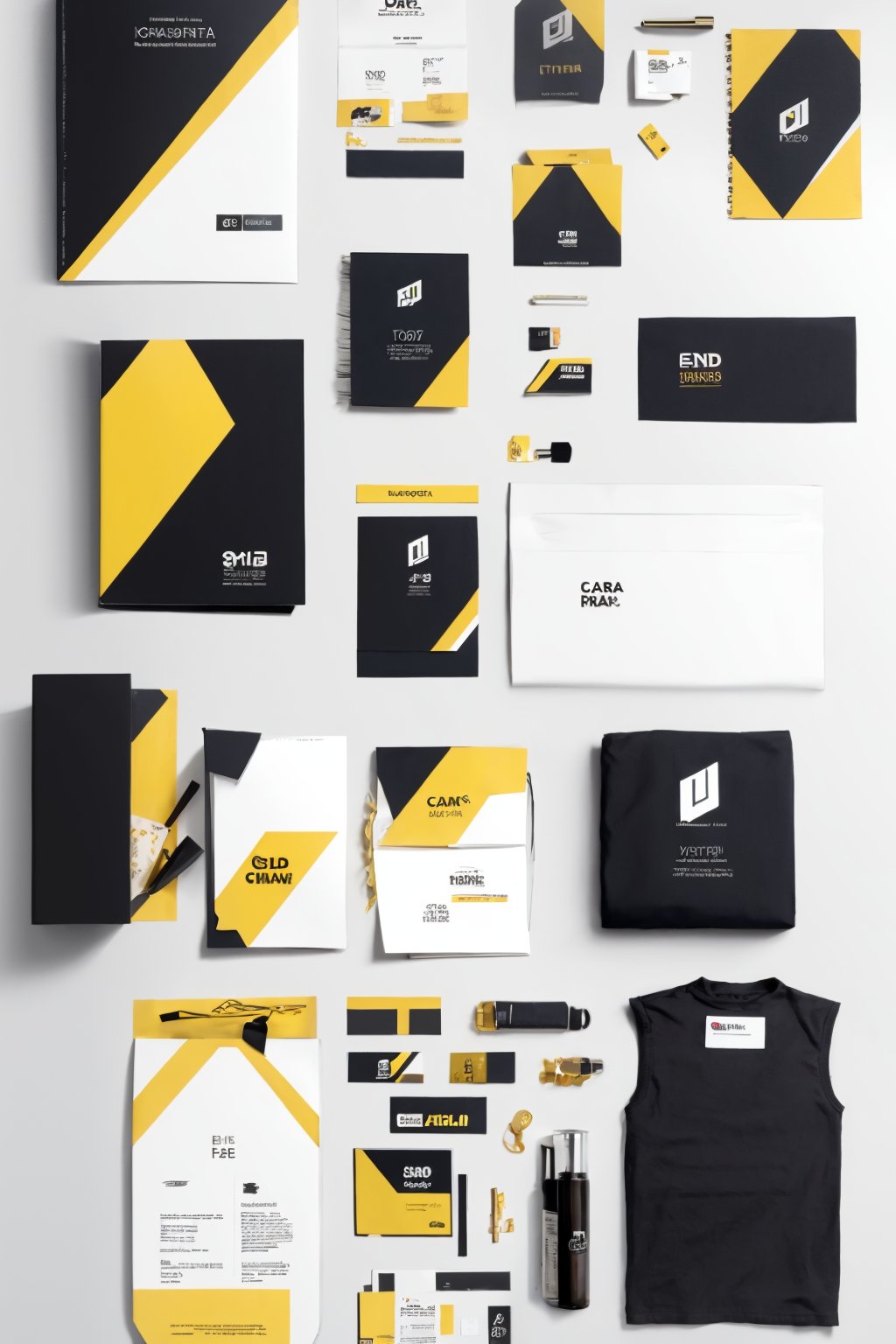 Epic Branding, gold, white, black