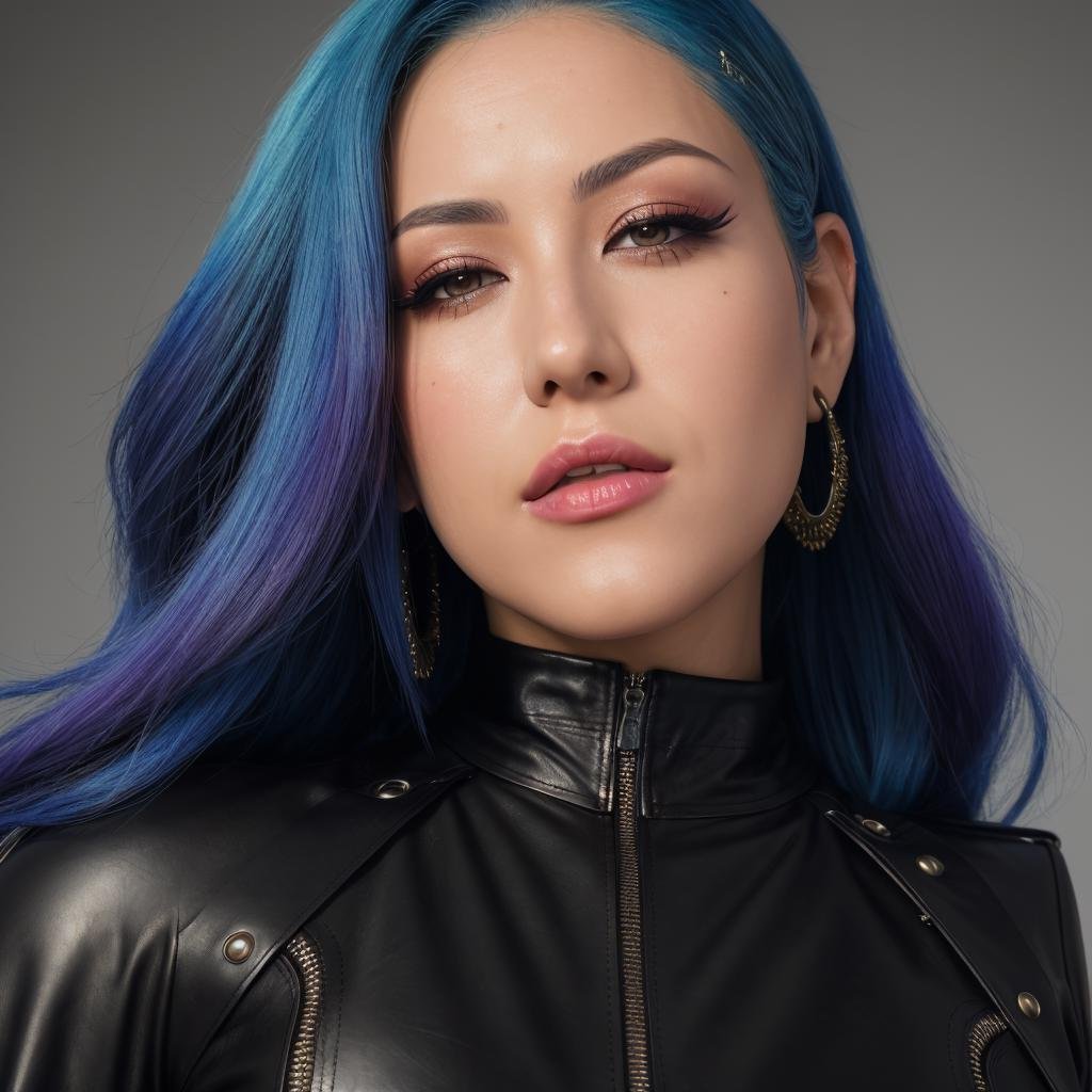 <lora:()Alissa White-Gluz:0.8> @li$$a_girl, closeup shot,  wearing a (leather top:1.2),  (8k, RAW photo, best quality, depth of field, ultra high res:1.2), (absurdres, intricate, photorealistic, masterpiece, ultra-detailed)