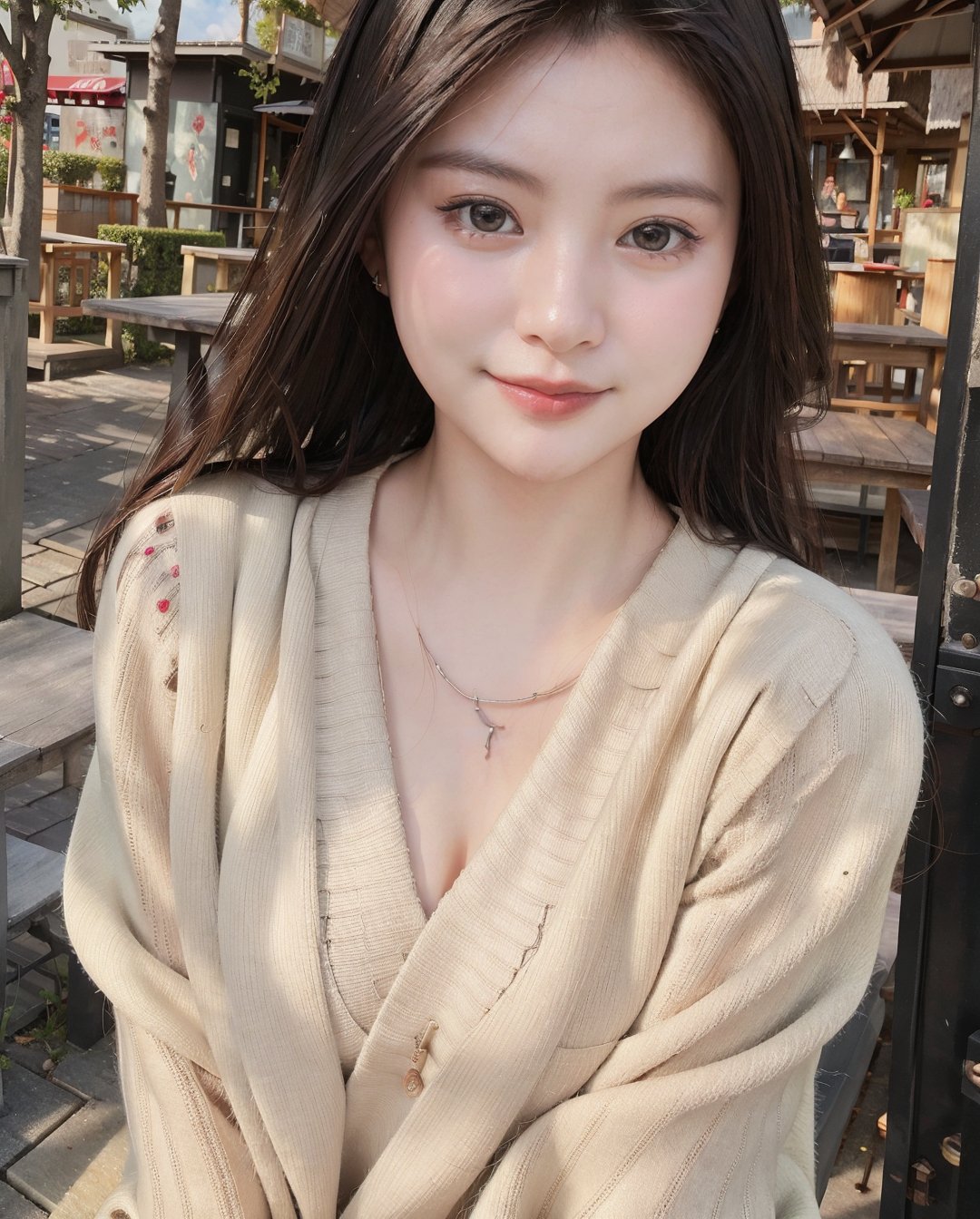 masutepiece、Best Quality、Illustration、 Ultra-detailed、finely detail、 hight resolution、8K Wallpaper、Perfect dynamic composition、27-year-old beautiful girl、Neat and clean woman、detailed beautiful faces、Detailed beautiful eyes、Textured skin、A faint smile、tiny chest、Bold sexy poses、Winter casual wear、