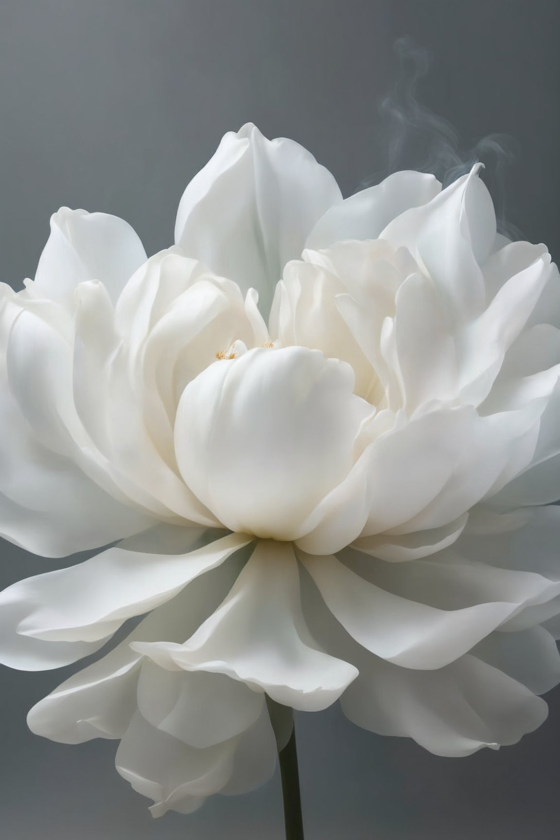 simple background, grey background, gradient background, no humans, giant white flower, white theme, still life, transparent, smoke<lora:EMS-313931-EMS:0.800000>