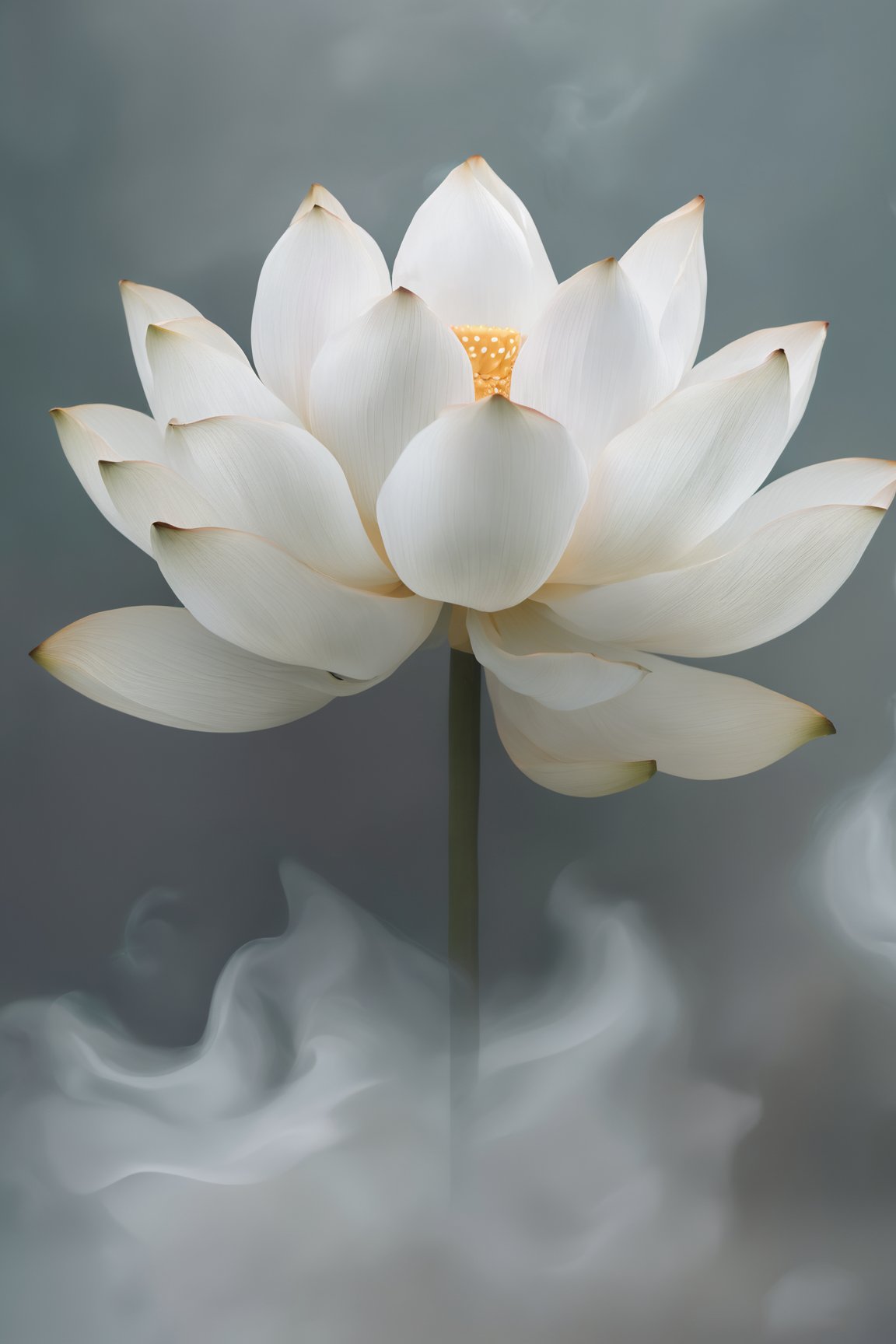 simple background, lotus, grey background, gradient background, no humans, white flower, white theme, still life, transparent, smoke<lora:EMS-313931-EMS:0.800000>
