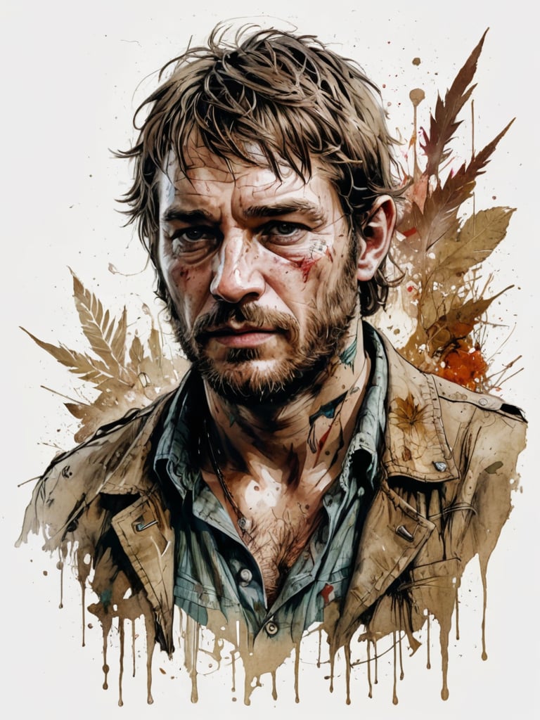 Arthur Morgan, art by Carne Griffiths
