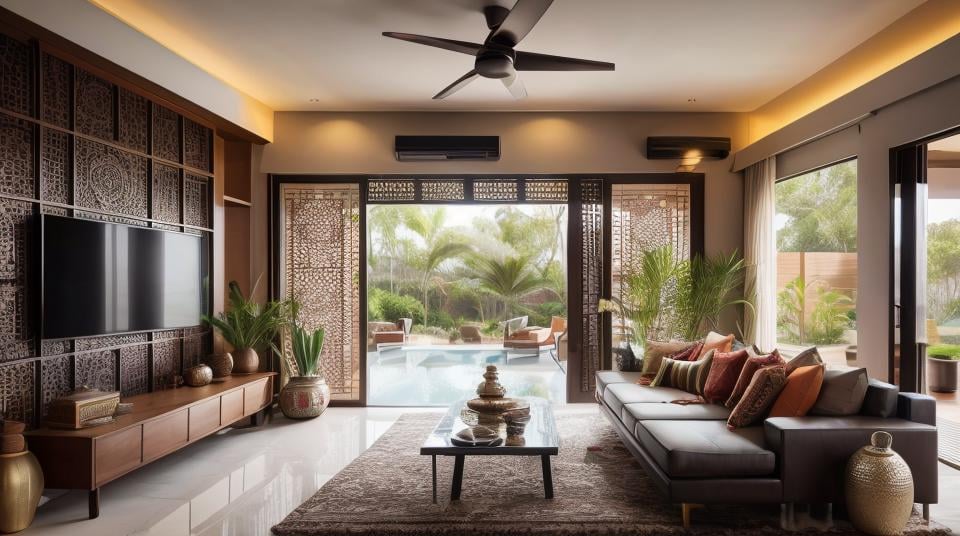 Modern Indian Living room, <lora:Archilab_Indian_Interior-05:0.5>  <lora:add_detail:0.5>