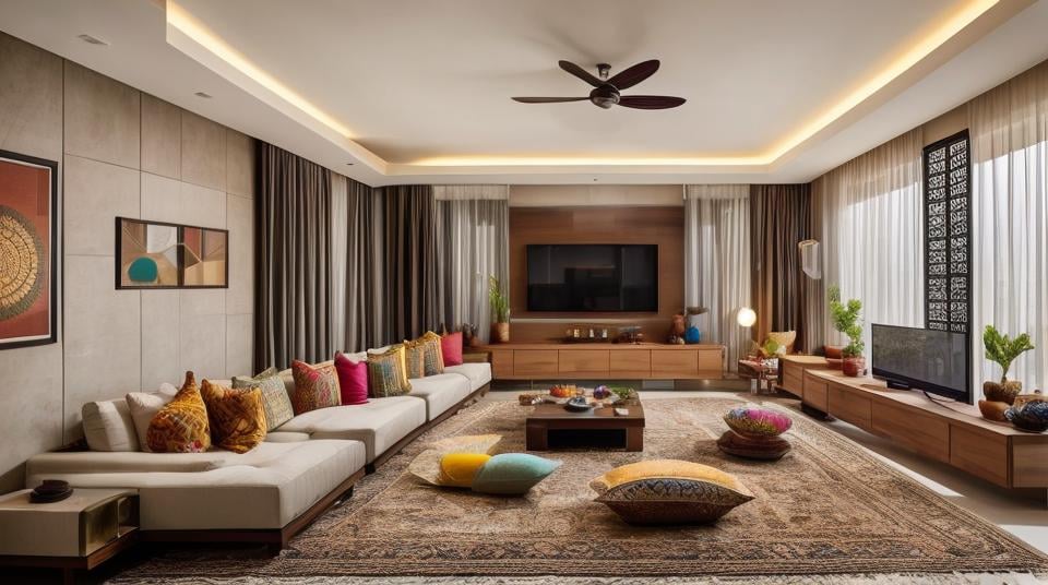 Modern Indian Living room, <lora:Archilab_Indian_Interior-05:0.5>  <lora:add_detail:0.5>