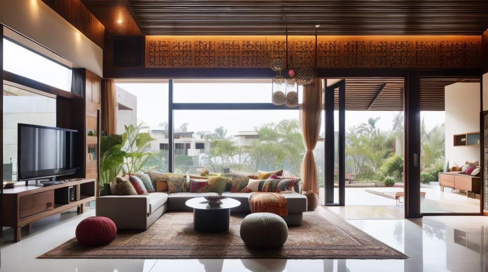 Modern Indian Living room, <lora:Archilab_Indian_Interior-05:0.5>  <lora:add_detail:0.5>