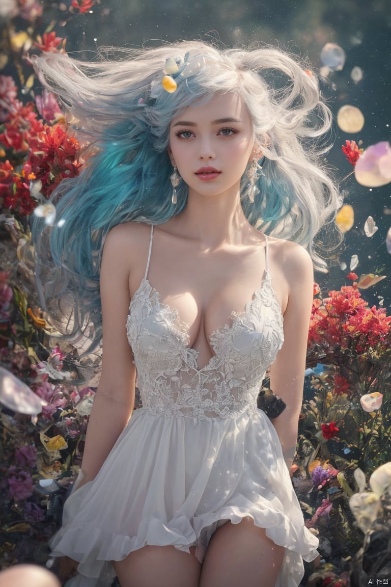  (1girl:1.2),red dress,cable,Chinese girls,stars in the eyes,(pure girl:1.1),(white dress:1.1),(full body:0.6),There are many scattered luminous petals,bubble,contour deepening,(white_background:1.1),cinematic angle,,underwater,adhesion,green long upper shan, 21yo girl,jewelry, earrings,lips, makeup, portrait, eyeshadow, realistic, nose,{{best quality}}, {{masterpiece}}, {{ultra-detailed}}, {illustration}, {detailed light}, {an extremely delicate and beautiful}, a girl, {beautiful detailed eyes}, stars in the eyes, messy floating hair, colored inner hair, Starry sky adorns hair, depth of field, large breasts,cleavage,blurry, no humans, traditional media, gem, crystal, still life, Dance,movements, All the Colours of the Rainbow,zj,
simple background, shiny, blurry, no humans, depth of field, black background, gem, crystal, realistic, red gemstone, still life,
, wings, jewels
 1girl,Fairyland Collection Dark Fairy Witch Spirit Forest with Magic Ball On Crystal Stone Figurine, 
