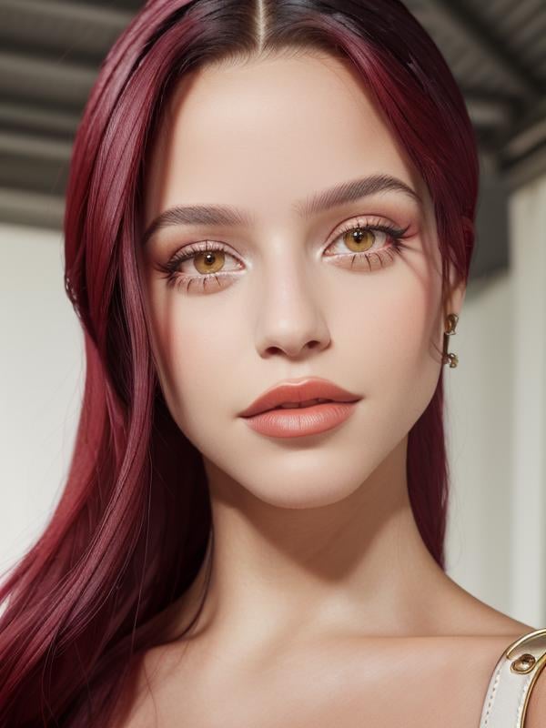 gquality, <lora:emilia-10:1> black hair, red hair, makeup