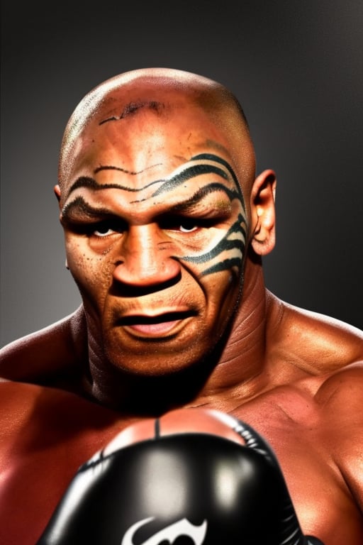 Iron Mike,photorealistic