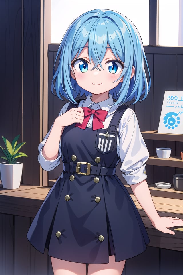 insanely detailed, absurdres, ultra-highres, ultra-detailed, best quality,1girl, solo, nice hands, perfect handsBREAKwearing school uniform, (cleavage:-1.5)BREAKhappy smile, laugh, closed mouthBREAK45 angle,standing, cowboy shot, looking at viewerBREAKslender, kawaii, perfect symmetrical face, ultra cute girl, ultra cute face, ultra detailed eyes, ultra detailed hair, ultra cute, ultra beautifulBREAKin coffee shop, depth of field, ultra detailed backgroundBREAKmedium large breastsBREAKrainbow color hair, multiple color hair, rainbow color eyes, fishtail, hair between eyes