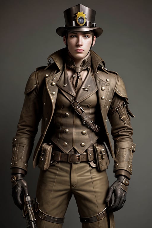 steampunk soldier