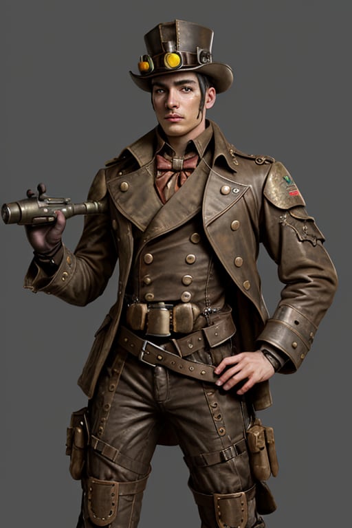 steampunk soldier