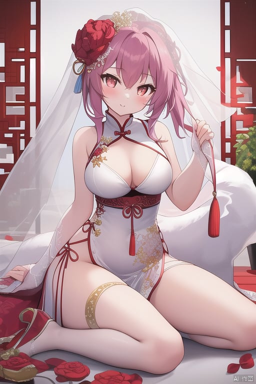  masterpiece,best_quality,
1girl,
[china_dress|wedding dress]
