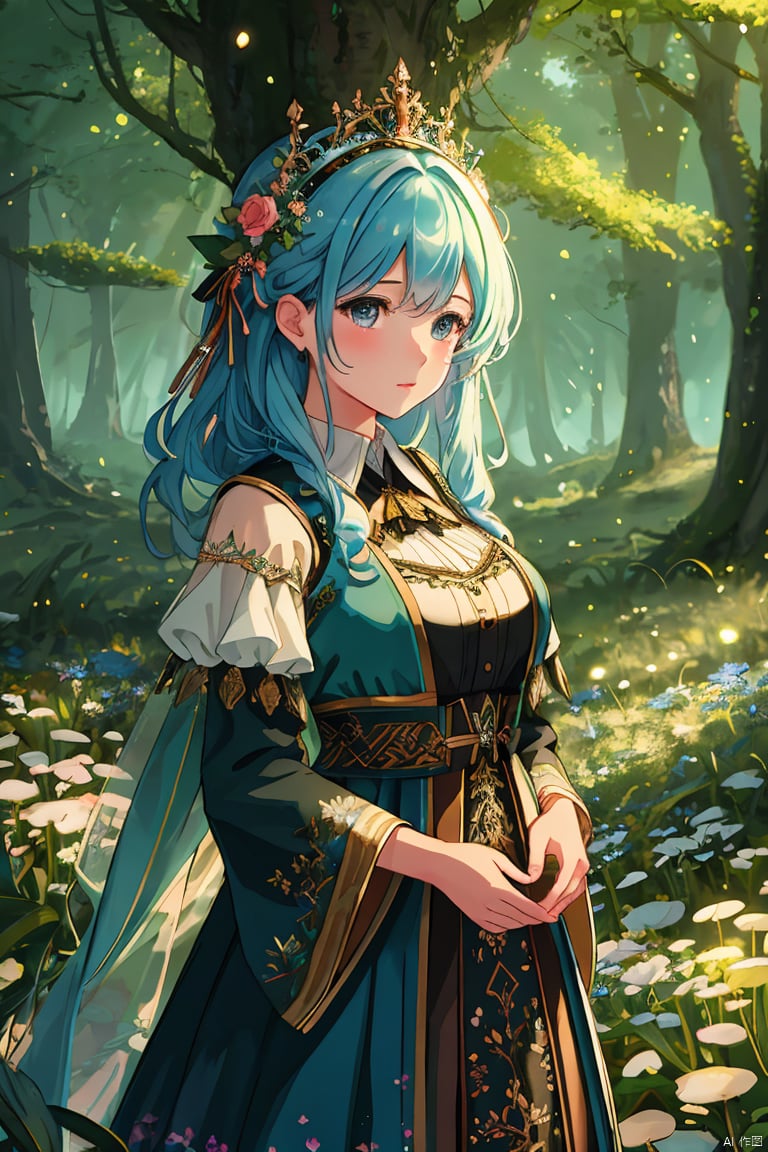  masterpiece, best quality, high quality,extremely detailed CG unity 8k wallpaper, An enchanting and dreamy scene of a fantasy forest, with towering trees, glowing mushrooms, and hidden fairy glens, creating a sense of mystique and enchantment, artstation, digital illustration, intricate, trending, pastel colors, oil paiting, award winning photography, Bokeh, Depth of Field, HDR, bloom, Chromatic Aberration ,Photorealistic,extremely detailed, trending on artstation, trending on CGsociety, Intricate, High Detail, dramatic, art by midjourney